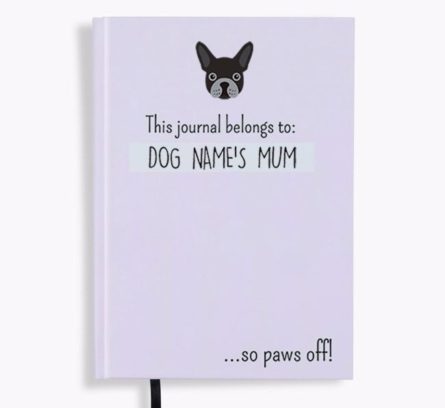 This Journal Belongs to: Personalised {breedShortName} Notebook/Planner